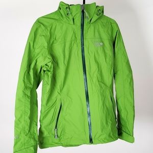 Mountain Hardwear Women Jacket waterproof sz XS green dry.q green